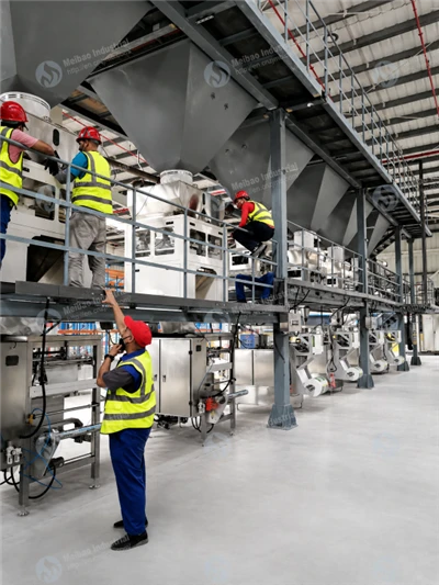 Detergent Powder Weighing And Packaging System